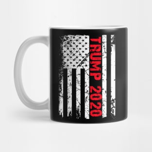 Trump 2020 American Flag Mug